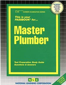 Master Plumber - 9780837304762 by National Learning Corporation, 9780837304762