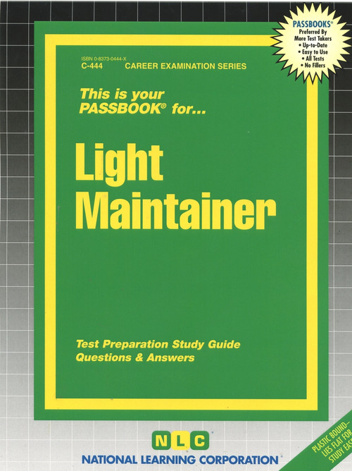 Light Maintainer - 9780837304441 by National Learning Corporation, 9780837304441