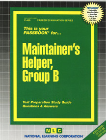 Maintainer's Helper, Group B - 9780837304663 by National Learning Corporation, 9780837304663