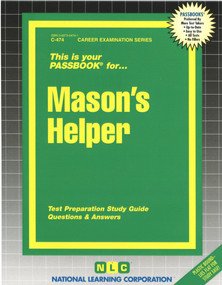Mason's Helper - 9780837304748 by National Learning Corporation, 9780837304748