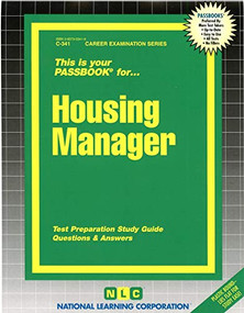 Housing Manager - 9780837303413 by National Learning Corporation, 9780837303413