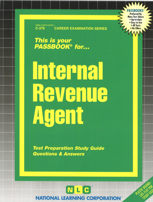 Internal Revenue Agent - 9780837303765 by National Learning Corporation, 9780837303765