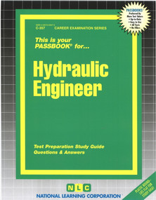 Hydraulic Engineer - 9780837303574 by National Learning Corporation, 9780837303574