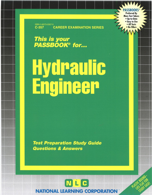 Hydraulic Engineer - 9780837303574 by National Learning Corporation, 9780837303574