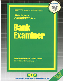 Bank Examiner - 9780837301051 by National Learning Corporation, 9780837301051