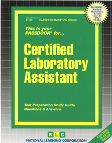 Certified Laboratory Assistant - 9780837301792 by National Learning Corporation, 9780837301792