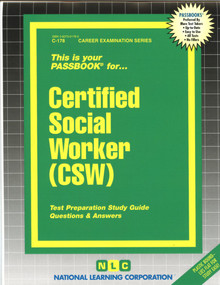 Certified Social Worker (CSW) - 9780837301785 by National Learning Corporation, 9780837301785