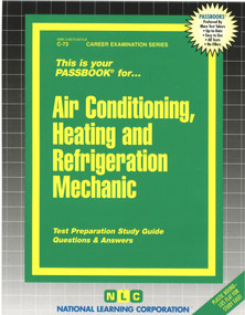 Air Conditioning, Heating & Refrigeration Mechanic - 9780837300733 by National Learning Corporation, 9780837300733