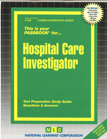 Hospital Care Investigator - 9780837303260 by National Learning Corporation, 9780837303260