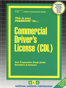 Commercial Driver's License (CDL) - 9780837302959 by National Learning Corporation, 9780837302959