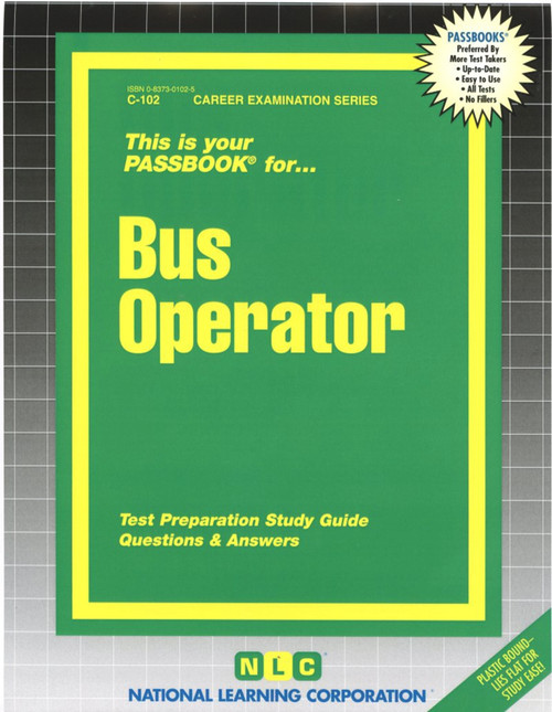 Bus Operator - 9780837301020 by National Learning Corporation, 9780837301020