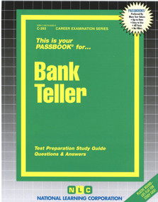 Bank Teller - 9780837302935 by National Learning Corporation, 9780837302935