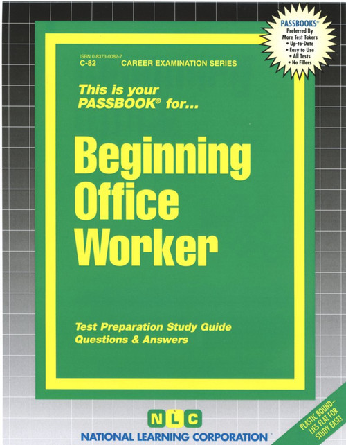Beginning Office Worker - 9780837300825 by National Learning Corporation, 9780837300825