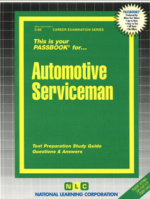 Automotive Serviceman - 9780837300658 by National Learning Corporation, 9780837300658