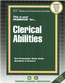 Clerical Abilities by National Learning Corporation, 9780837367125