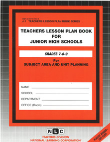 JUNIOR HIGH SCHOOLS (7-8-9) (Passbooks Study Guide) by National Learning Corporation, 9780837379531