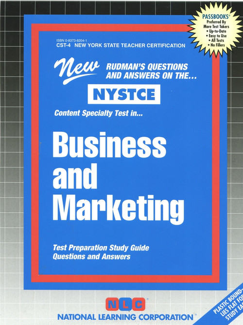 Business and Marketing - 9780837382043 by National Learning Corporation, 9780837382043