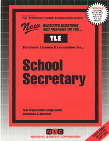 School Secretary - 9780837380520 by National Learning Corporation, 9780837380520