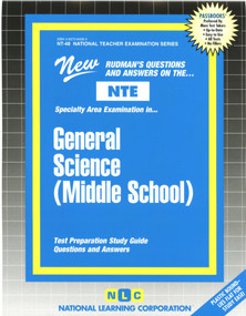 General Science (Middle School) by National Learning Corporation, 9780837384580