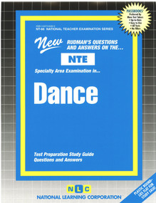 Dance - 9780837384863 by National Learning Corporation, 9780837384863