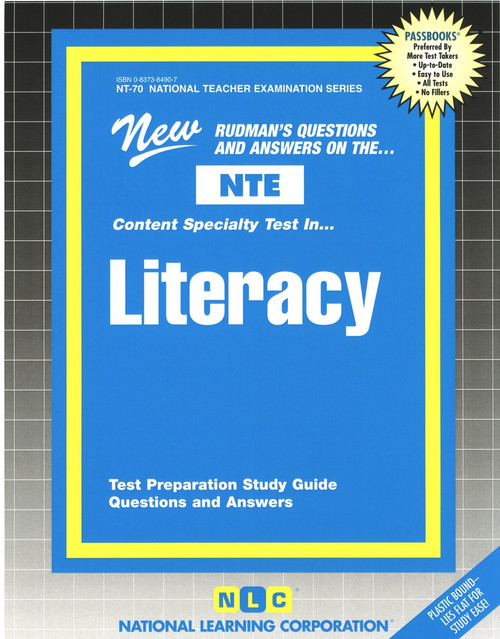 Literacy - 9780837384900 by National Learning Corporation, 9780837384900