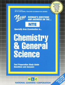 Chemistry and General Science - 9780837384092 by National Learning Corporation, 9780837384092