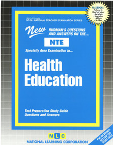 Health Education - 9780837384481 by National Learning Corporation, 9780837384481