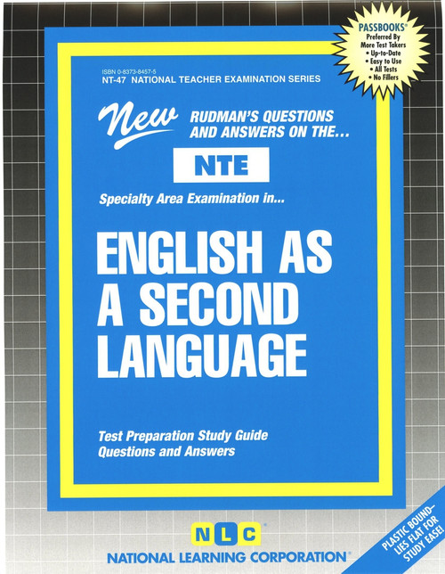 English as a Second Language by National Learning Corporation, 9780837384573
