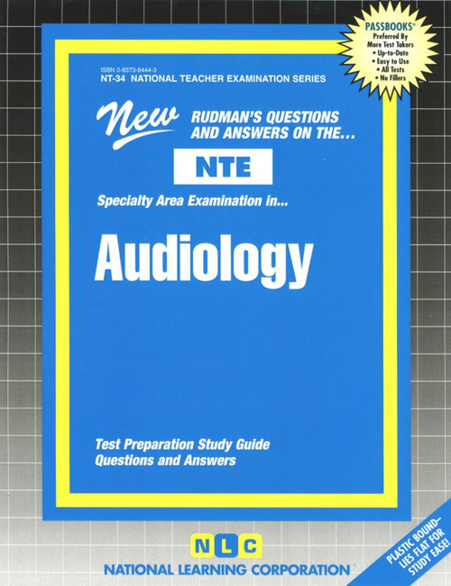 Audiology by National Learning Corporation, 9780837384443