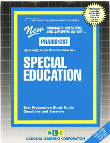 Special Education (Students with Disabilities) by National Learning Corporation, 9780837384511