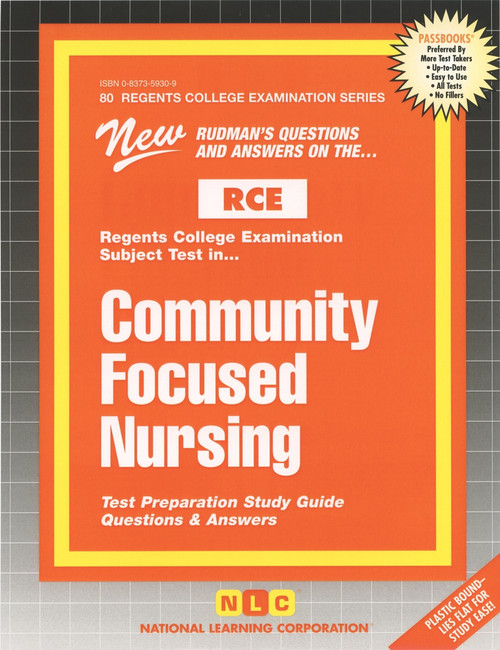 Community Focused Nursing - 9780837359304 by National Learning Corporation, 9780837359304
