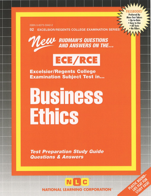 Business Ethics - 9780837359427 by National Learning Corporation, 9780837359427
