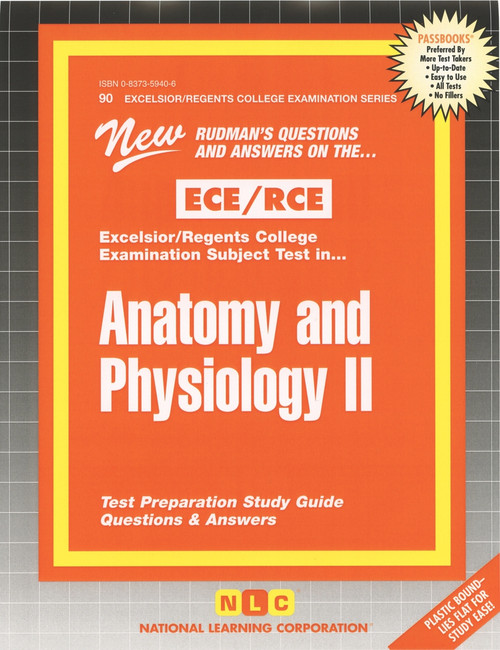 Anatomy and Physiology II - 9780837359403 by National Learning Corporation, 9780837359403