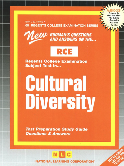 Cultural Diversity - 9780837359182 by National Learning Corporation, 9780837359182