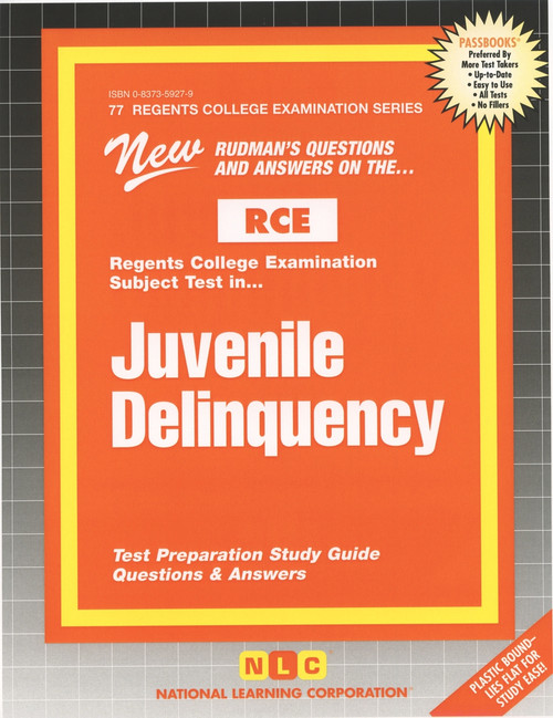 Juvenile Delinquency - 9780837359274 by National Learning Corporation, 9780837359274