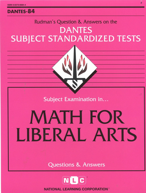 DSST Math for Liberal Arts - 9780837366845 by National Learning Corporation, 9780837366845