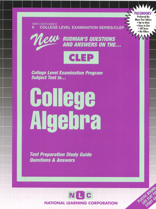 College Algebra - 9780837353067 by National Learning Corporation, 9780837353067