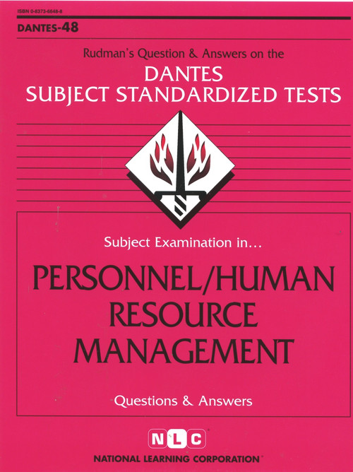 Personnel/Human Resource Management by National Learning Corporation, 9780837366487