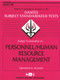 Personnel/Human Resource Management by National Learning Corporation, 9780837366487