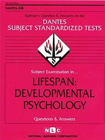 Lifespan: Developmental Psychology by National Learning Corporation, 9780837366647