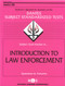 Introduction to Law Enforcement by National Learning Corporation, 9780837366258