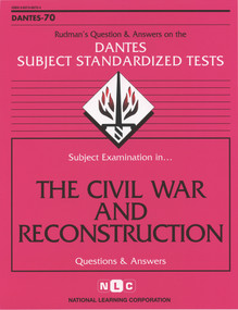 The Civil War & Reconstruction - 9780837366708 by National Learning Corporation, 9780837366708