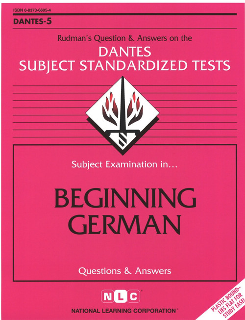 Beginning German - 9780837366050 by National Learning Corporation, 9780837366050