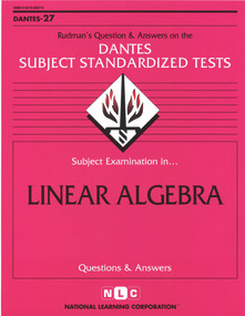 Linear Algebra - 9780837366272 by National Learning Corporation, 9780837366272