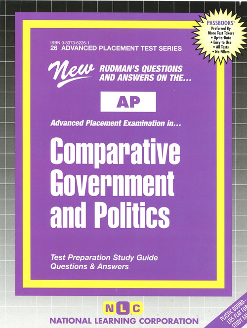 Comparative Government and Politics - 9780837362267 by National Learning Corporation, 9780837362267