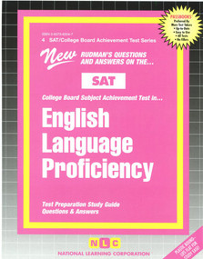 English Language Proficiency - 9780837363042 by National Learning Corporation, 9780837363042