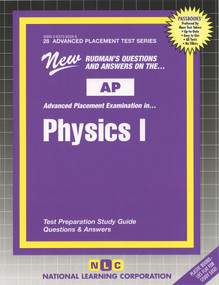 Physics I - 9780837362281 by National Learning Corporation, 9780837362281