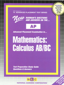 Mathematics: Calculus AB/BC - 9780837362144 by National Learning Corporation, 9780837362144