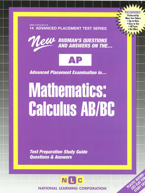 Mathematics: Calculus AB/BC - 9780837362144 by National Learning Corporation, 9780837362144