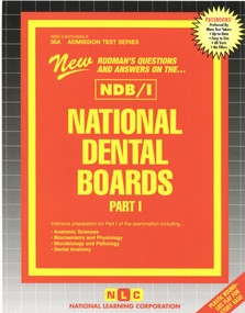 National Dental Boards (NDB) / Part I - 9780837369556 by National Learning Corporation, 9780837369556